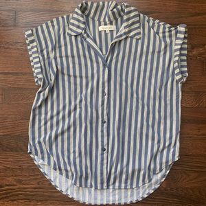 Eden & Olivia striped button down